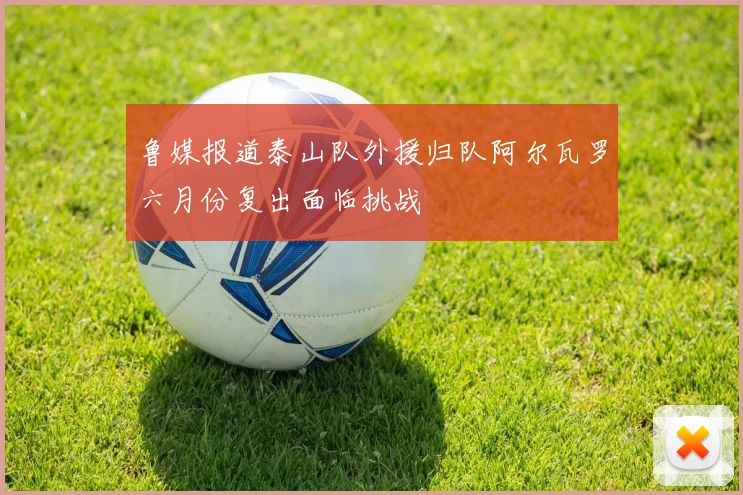 鲁媒报道泰山队外援归队阿尔瓦罗六月份复出面临挑战